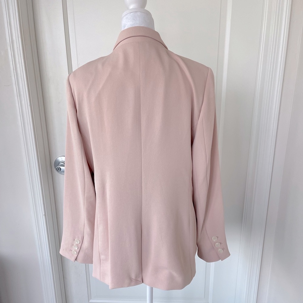 Vince Camuto Women’s One Button Blazer Women’s Jacket Light Pink Size 14 - Picture 4 of 9